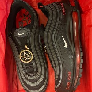 MSCHF x Lil Nas Satan Shoes Air Max 97 sz 11 NEW